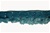 RUF-NST-102-TURQUOISE.  1.0"-wide Non-Stretch Ruffle Lace