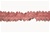 RUF-STR-118-PINK.  1/2"-wide Stretch Ruffle Lace