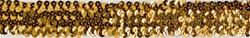 STR-SQN-103.  1.5"-wide Sequins Lace (Stretch )